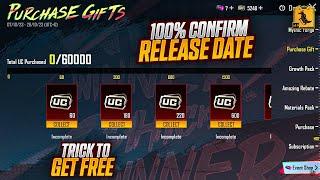 Next Purchase Gift Release Date - Purchase Gift Release Date - Prize Path Winner Announcement- Pubg