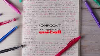 The NEW uni-ball #OnPoint collection has landed!