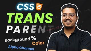 CSS Transparent Background | CSS Opacity | Techno Brainz