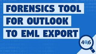 How to Export / Save Outlook File Emails in EML format? – In Bulk