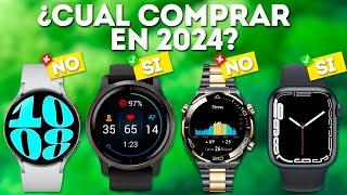 Los 5 MEJORES SMARTWATCH CALIDAD- PRECIO De 2024 [no compres uno antes de ver este vídeo]