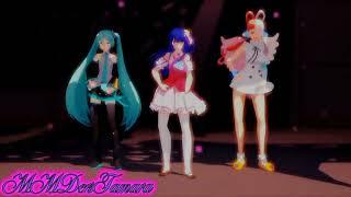 [MMD]See Tinh Ai Hoshino,Uta and Hatsune Miku[MOTIONDL]