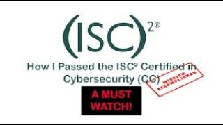 How I PASSED the ISC2 CC Exam in JUST 4 days | How to Pass  !!! #cyber #isc2 #cybersecurity