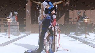 [MMD] TDA Winter Chinese Dress Kagari&Shirai - Lion (ライオン)