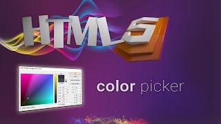HTML for beginners 44: color input type   | COLOR PICKER