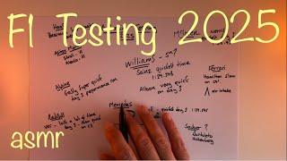 ASMR F1 Testing Bahrain 2025  #f1 #f12025 #asmr Video