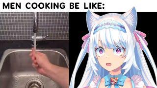 MEN COOK LIKE THIS? | Milky Mew reacts to Reddit Memes r/SipsTea