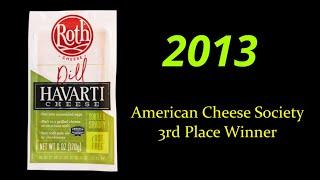 Roth Cheese Havarti Dill - 2013 American Cheese Society 3rd Place Winner