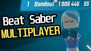 CHECKING OUT BEAT SABER MULTIPLAYER!