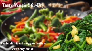 Delicious Stir-Fried Vegetables with Peanuts Recipe | ovit tv