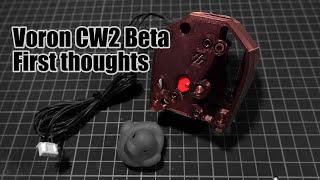 Voron Clockwork2 Extruder CW2 beta first thoughts and assembly