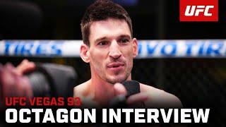 Westin Wilson Octagon Interview | UFC Vegas 93