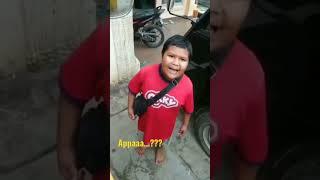 bocil ndut viral pake baju merah