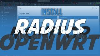 Tutorial⭕ Install Radius Monitor Di Openwrt