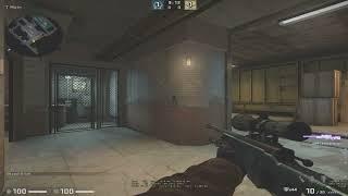 Wallbang from A main to Con (train csgo)