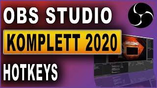 OBS Studio Komplettkurs 2020: #17 Hotkeys