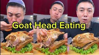 Goat Head Eating  | Goat Head Mukbange