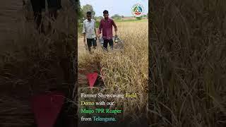 Field Demonstration | Dealer-Bharath Agro Tech in Hyderabad, Telangana | George Maijo