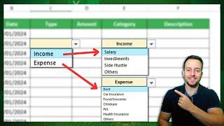 How to Create Multiple Dependent Drop-Down Lists in Excel | Automatically Update with New Values