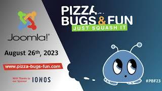 How to take part in Joomla's Pizza Bugs and Fun 26th August 2023