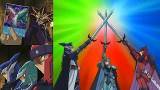 THEN YOU GAZED IN THE WRONG PLACE!! ATEM summons THE THREE LEGENDARY KNIGHTS  of ATLANTIS in YUGIOH!