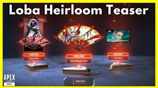 Loba Heirloom Teaser in Apex Legends Season 14