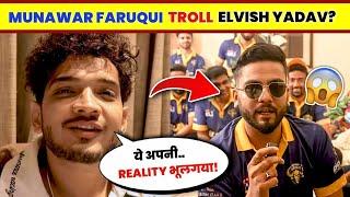 OMG! Munawar Faruqui TROLL Elvish Yadav, Mythpat & Mortal | Munawar Faruqui In Playground S4..