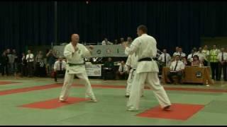 Full contact Kyokushin Karate 2008 British Heavy Weight final