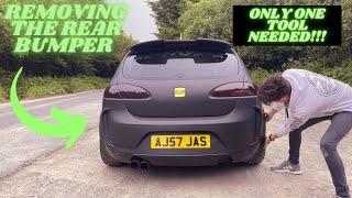 HOW TO REMOVE THE REAR BUMPER ON A MK2 SEAT LEON | JSMK