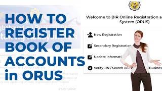 [STEP by STEP guide] How To Register Book of Accounts Online l ORUS