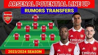 Premier League Today - Arsenal Potential Line Up With Rumors Transfer ¦ EPL 2023/2024