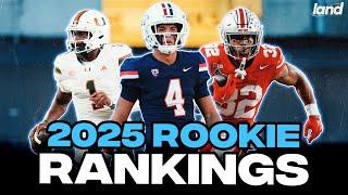 2025 Dynasty Rookie Rankings & Tiers (Top 50 Updates)