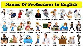 96 names of professions in english with Pdf | List of Jobs and Occupations | Community Helpers |