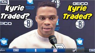 Russell Westbrook Traded To Nets For Kyrie Irving!? - PressCAPLOCK Reacts