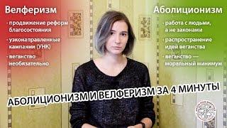 Аболиционизм и велферизм за 4 минуты