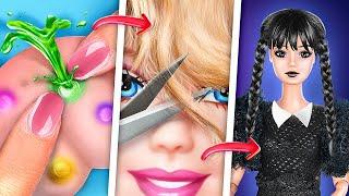 BARBIE Clean Up & Transformation! DIY Doll Extreme Makeover