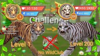 WildCraft Level 1-200 Tiger ||Challenge||No WildClub