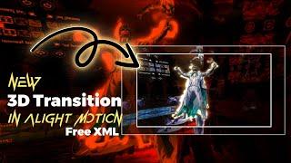 New Background Transition Tutorial+XML In Alight Motion Like AE  I Free Preset