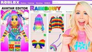 USING ONLY RAINBOW TO MAKE A ROBLOX ACCOUNT!
