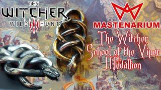 Witcher 2 & 3 Viper School Medallion review [Mastenarium]