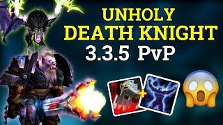 UNHOLY TWINK DEATH KNIGHT PVP 3.3.5 - BEGINNER GUIDE WARMANE WOTLK 2020 (Spells,Rotation,Gameplay)