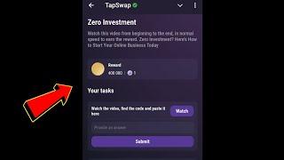 Zero Investment | TapSwap Code | Zero Investment? Here’s How to Start Your Online Business Today