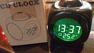 Making a cheap Alarm Clock with LED Projector a bit more useful