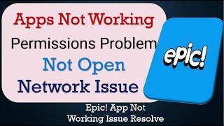 How To Fix Epic App not working | Loading Problem | Space Issue | Network & Permissions Issue