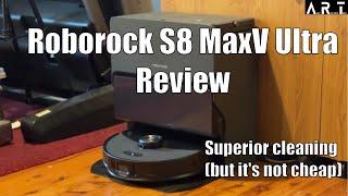 Roborock S8 MaxV Ultra Robot Vacuum Cleaner Review: Superior cleaning