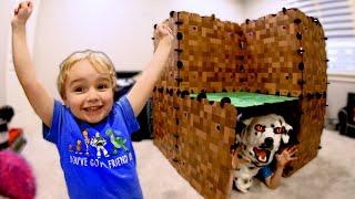 FATHER & SON SURPRISE BEDROOM FORT!