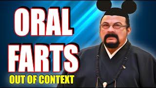 Steven Seagal Out of Context Mouth Farts- Part 1
