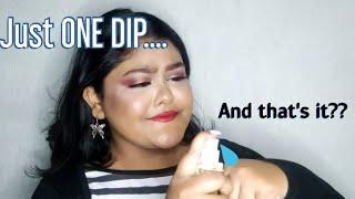 Doing the ONE DIP makeup CHALLENGE! | Swayansiddha Dey