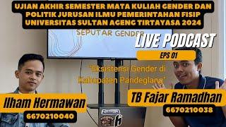 BINCANG-BINCANG SEPUTAR GENDER : MELIHAT EKSISTENSI GENDER DI KABUPATEN PANDEGLANG