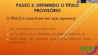 CURSO TCC EM 15 DIAS: AULA 02